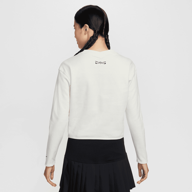 NIKE WOMEN'S V-NECK LONG-SLEEVE GOLF TOP