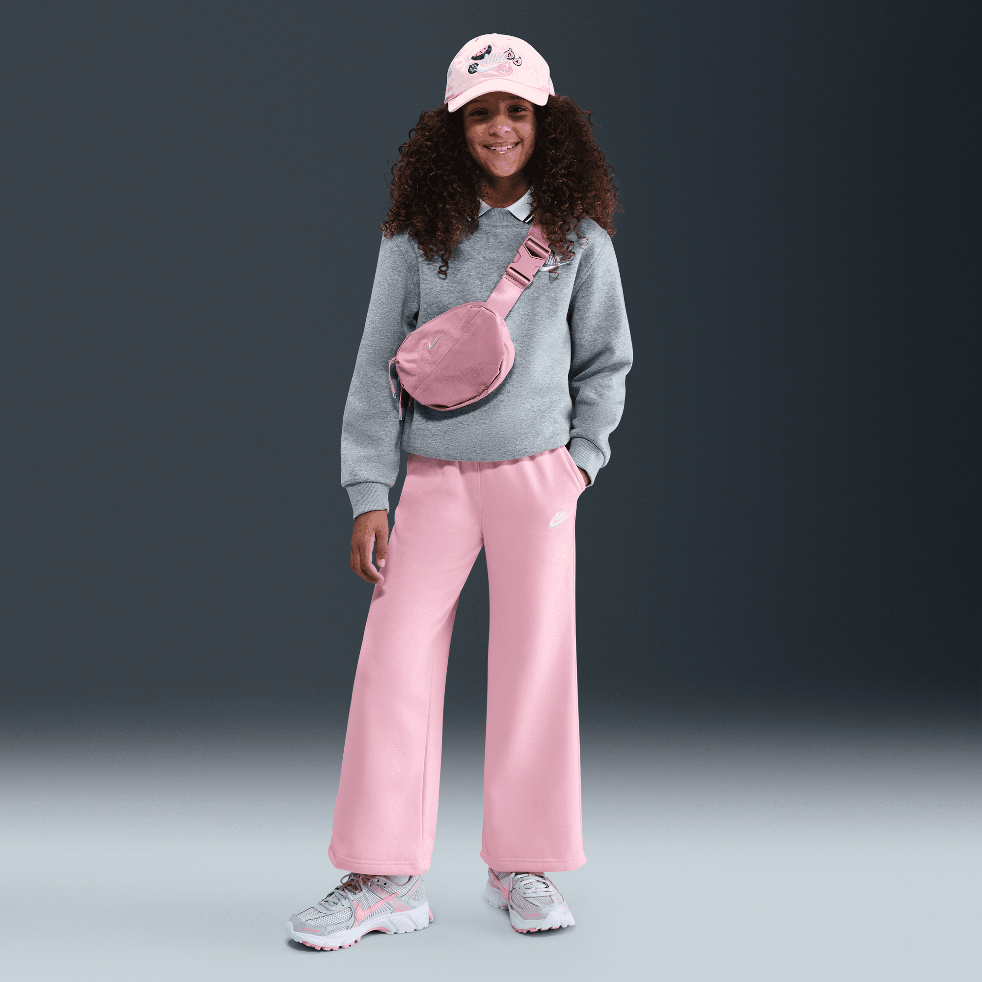 GIRLS NIKE SPORTSWEAR CLUB FLEECE FT WL PANTS XKAP