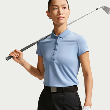NIKE GOLF CLUB WOMEN'S DRI-FIT UV SHORT-SLEEVE GOLF POLO