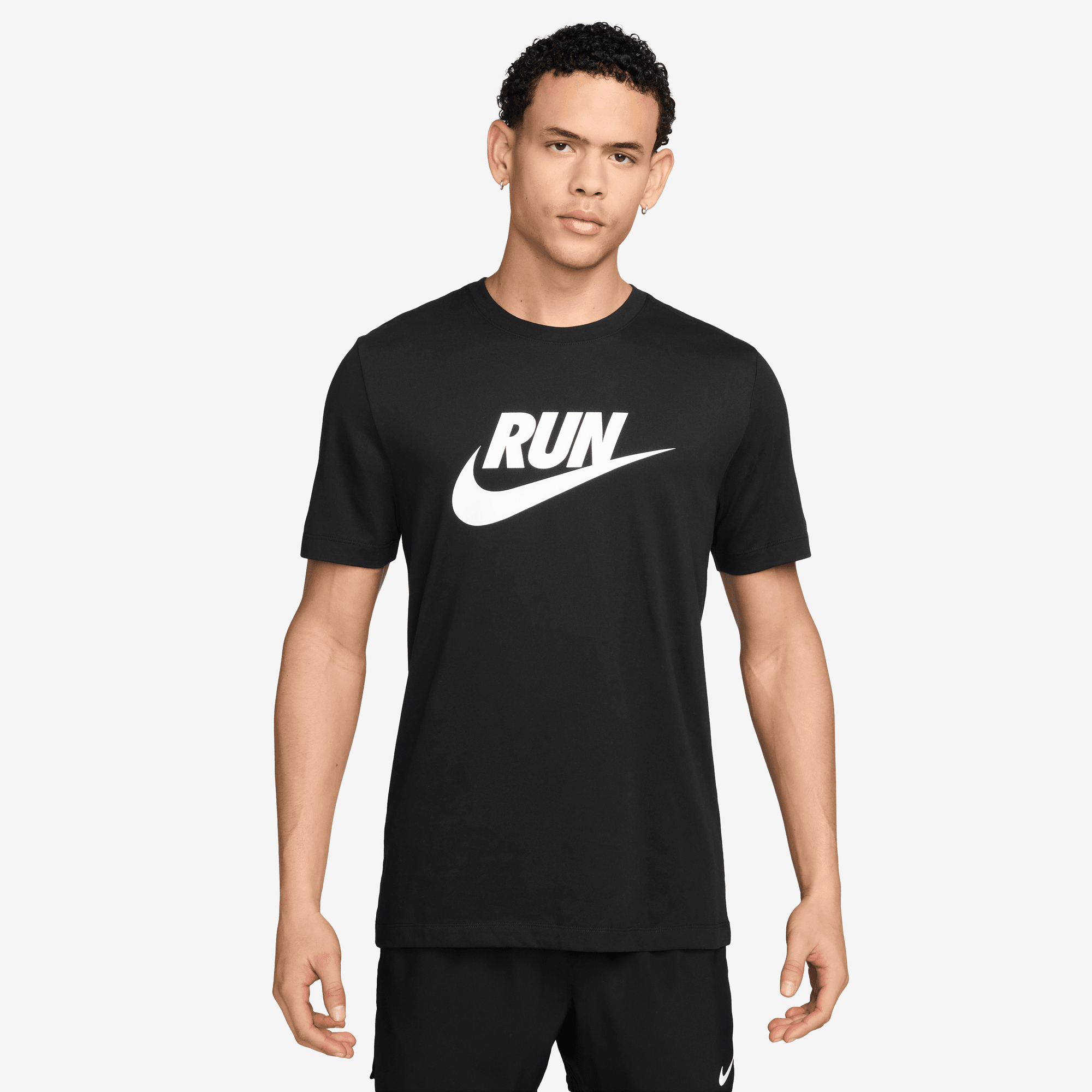 MEN'S NIKE DRI-FIT TEE RUN SWOOSH