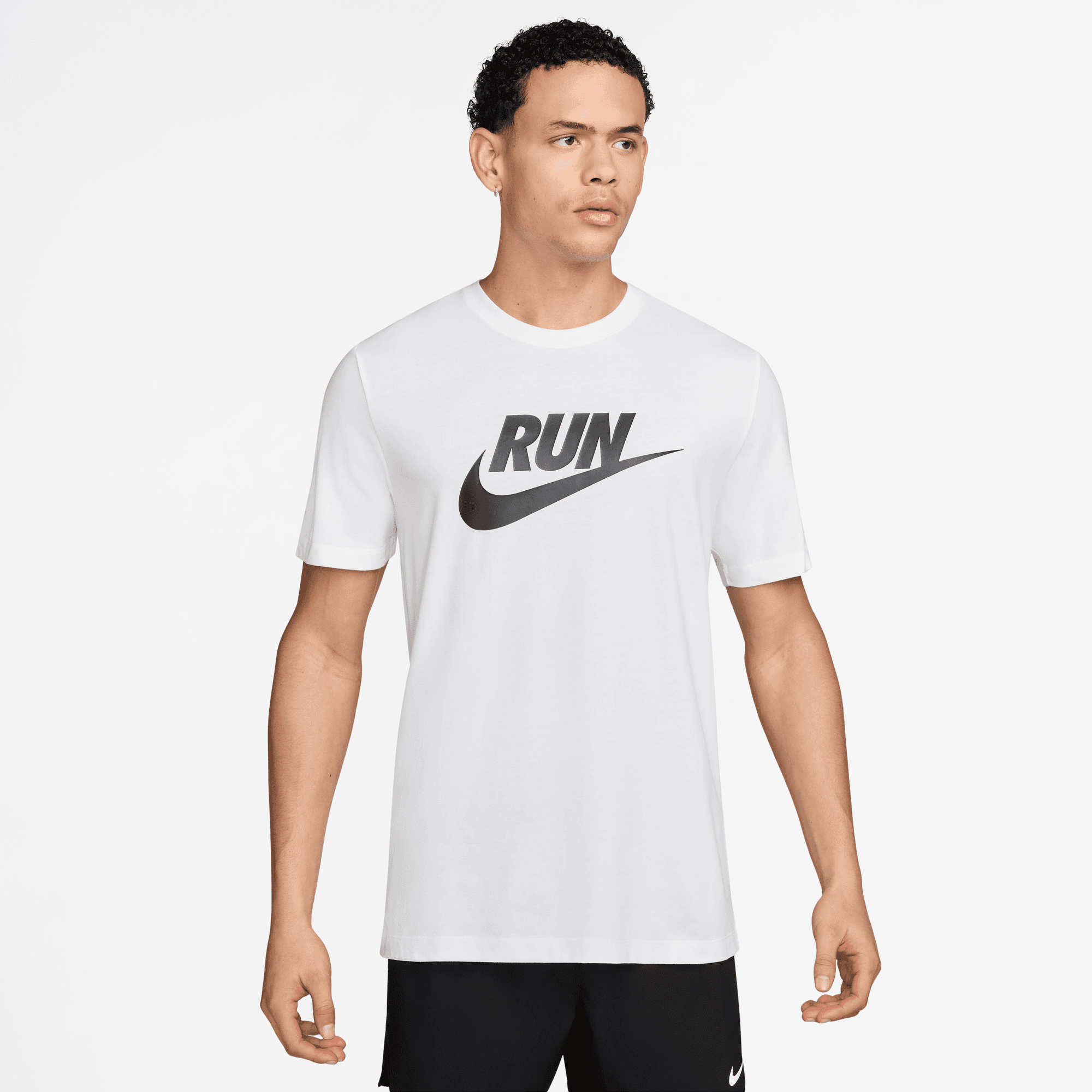 MEN'S NIKE DRI-FIT TEE RUN SWOOSH