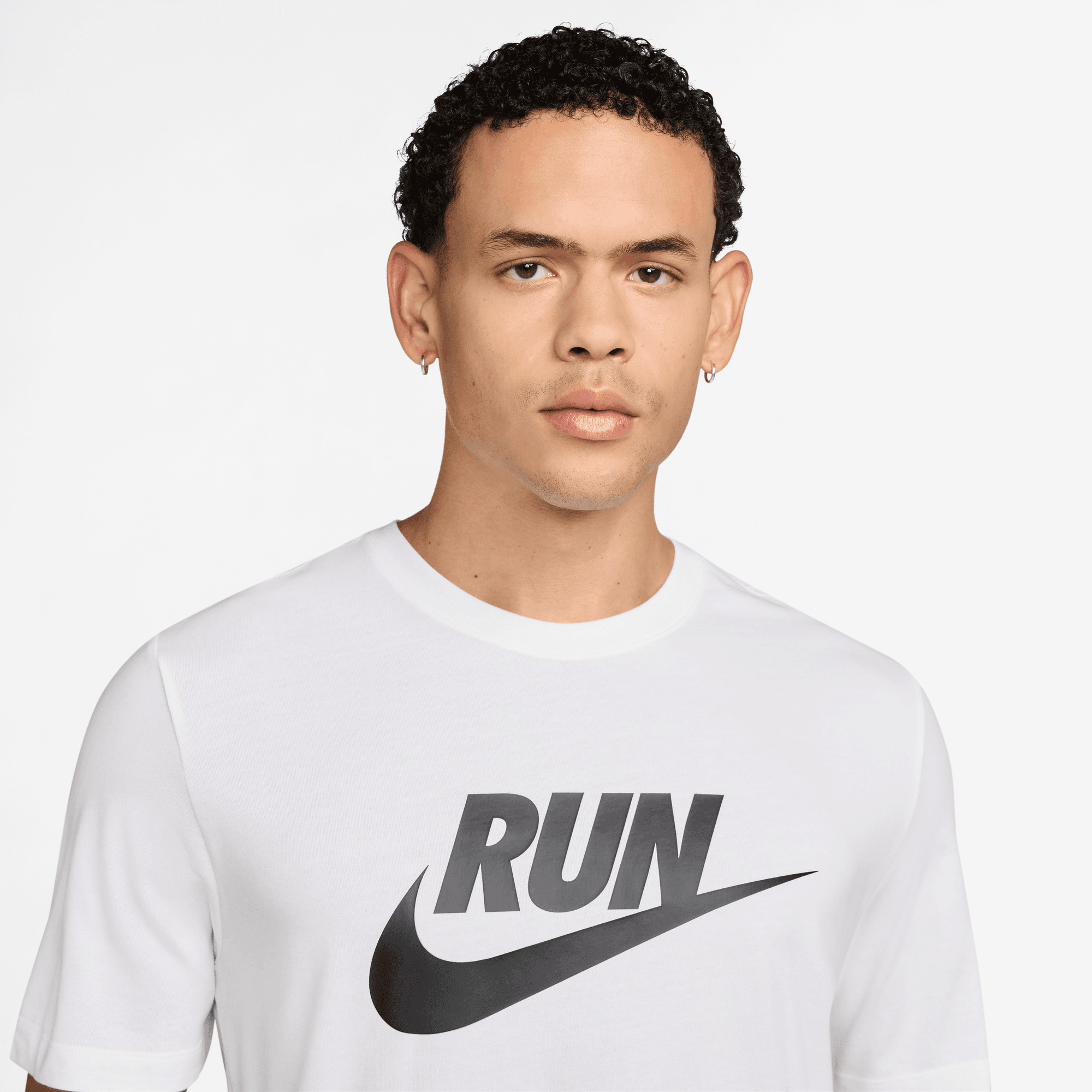 MEN'S NIKE DRI-FIT TEE RUN SWOOSH