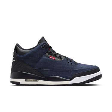 AIR JORDAN 3 X LEVI'S® "INDIGO AND GYM RED" MEN'S SHOES