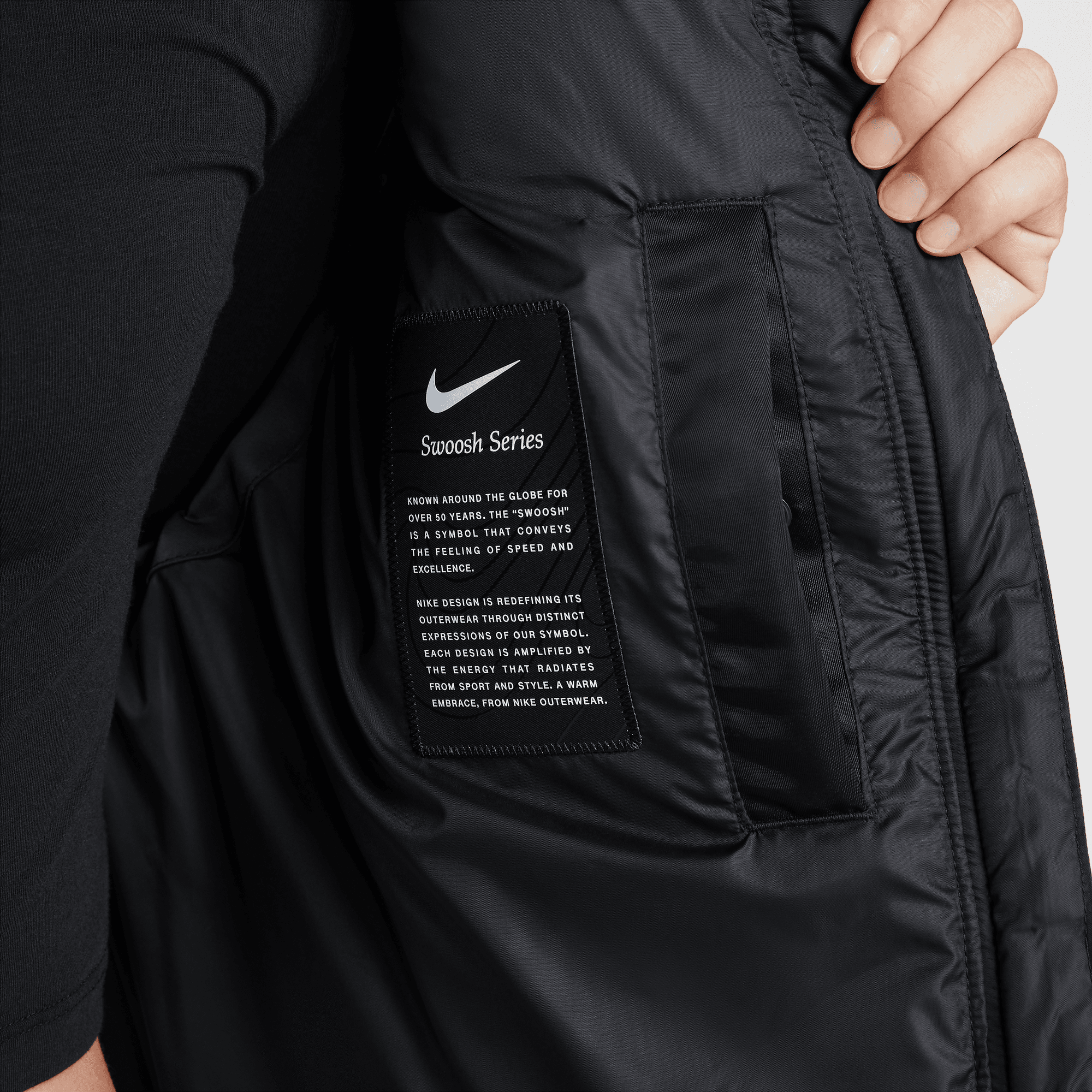 NIKE SPORTSWEAR SWOOSH SERIES WOMEN'S OVERSIZED DOWN VEST