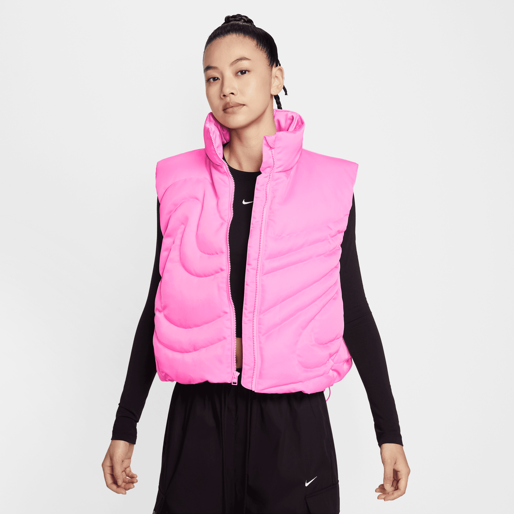 NIKE SPORTSWEAR SWOOSH SERIES WOMEN'S OVERSIZED DOWN VEST