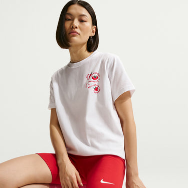 AS WOMEN'S NIKE SPORTSWEAR CLASSIC BF CAFE TOMATO T-SHIRT