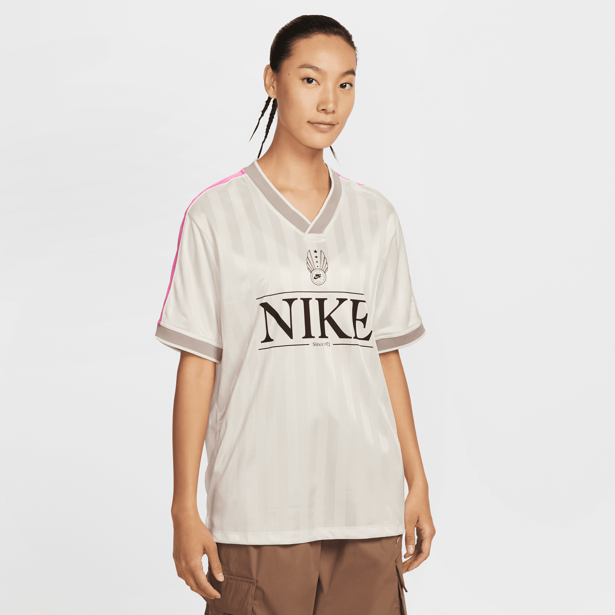 NIKE SPORTSWEAR WOMEN'S V-NECK JERSEY TOP