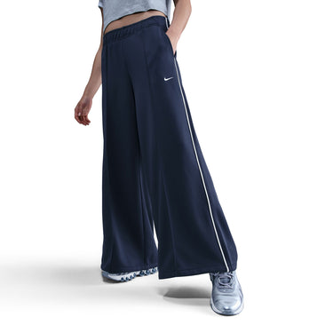 NIKE SPORTSWEAR WOMEN'S MID-RISE WIDE-LEG TRACK PANTS