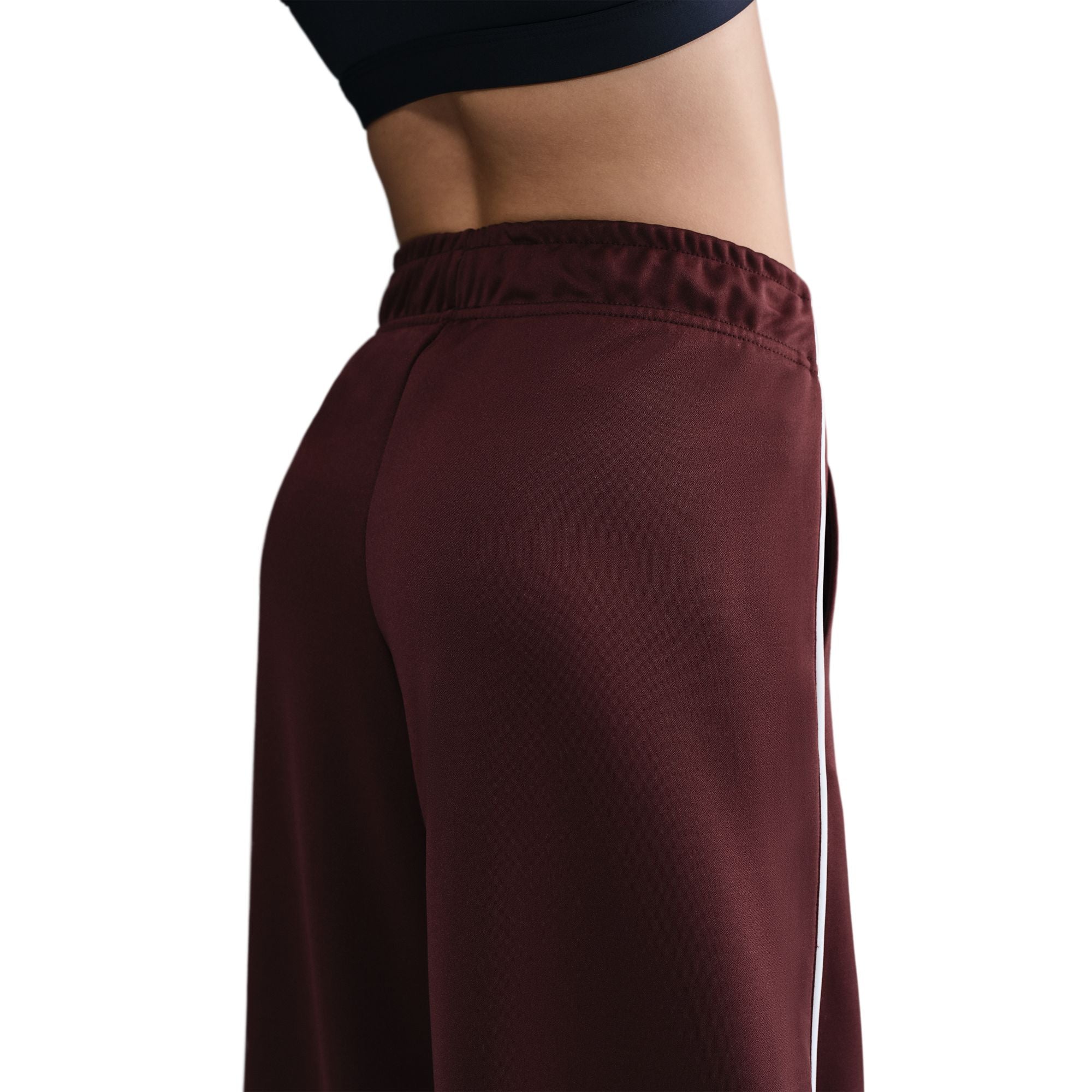 NIKE SPORTSWEAR WOMEN'S MID-RISE WIDE-LEG TRACK PANTS