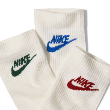 NIKE EVERYDAY ELEVATED CREW SOCKS (3 PAIRS)