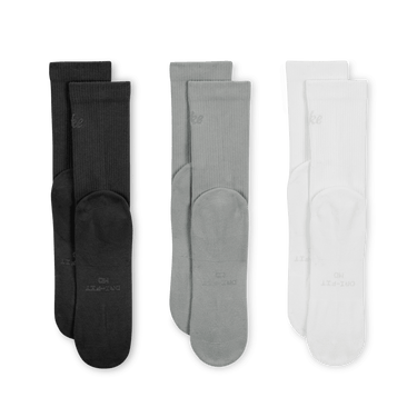 NIKE EVERYDAY ELEVATED CREW SOCKS (3 PAIRS)