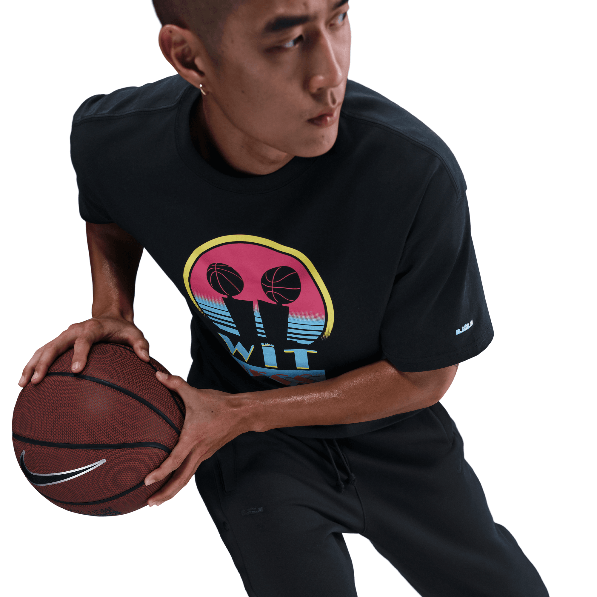 LEBRON "MIAMI TWICE" MEN'S MAX90 BASKETBALL T-SHIRT