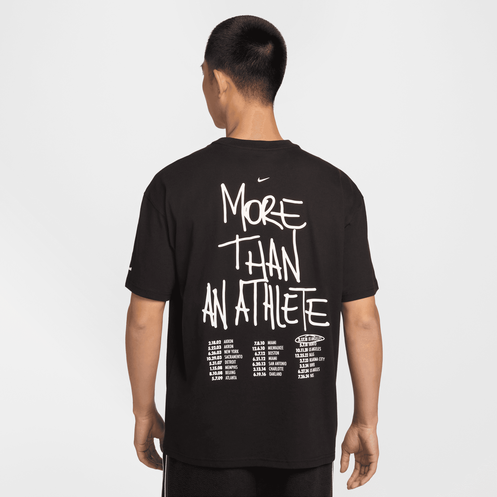 LEBRON "SHUT UP AND DRIBBLE" NIKE MEN'S BASKETBALL T-SHIRT