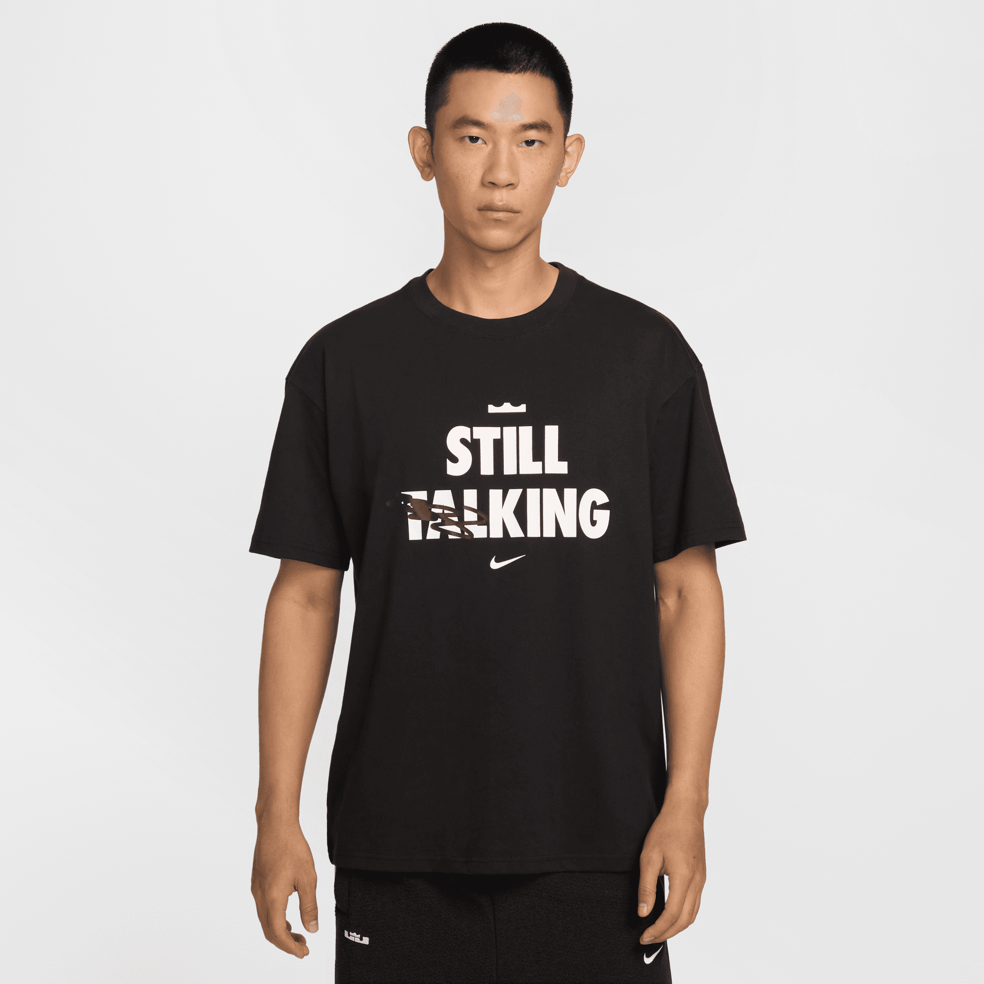 LEBRON "SHUT UP AND DRIBBLE" NIKE MEN'S BASKETBALL T-SHIRT