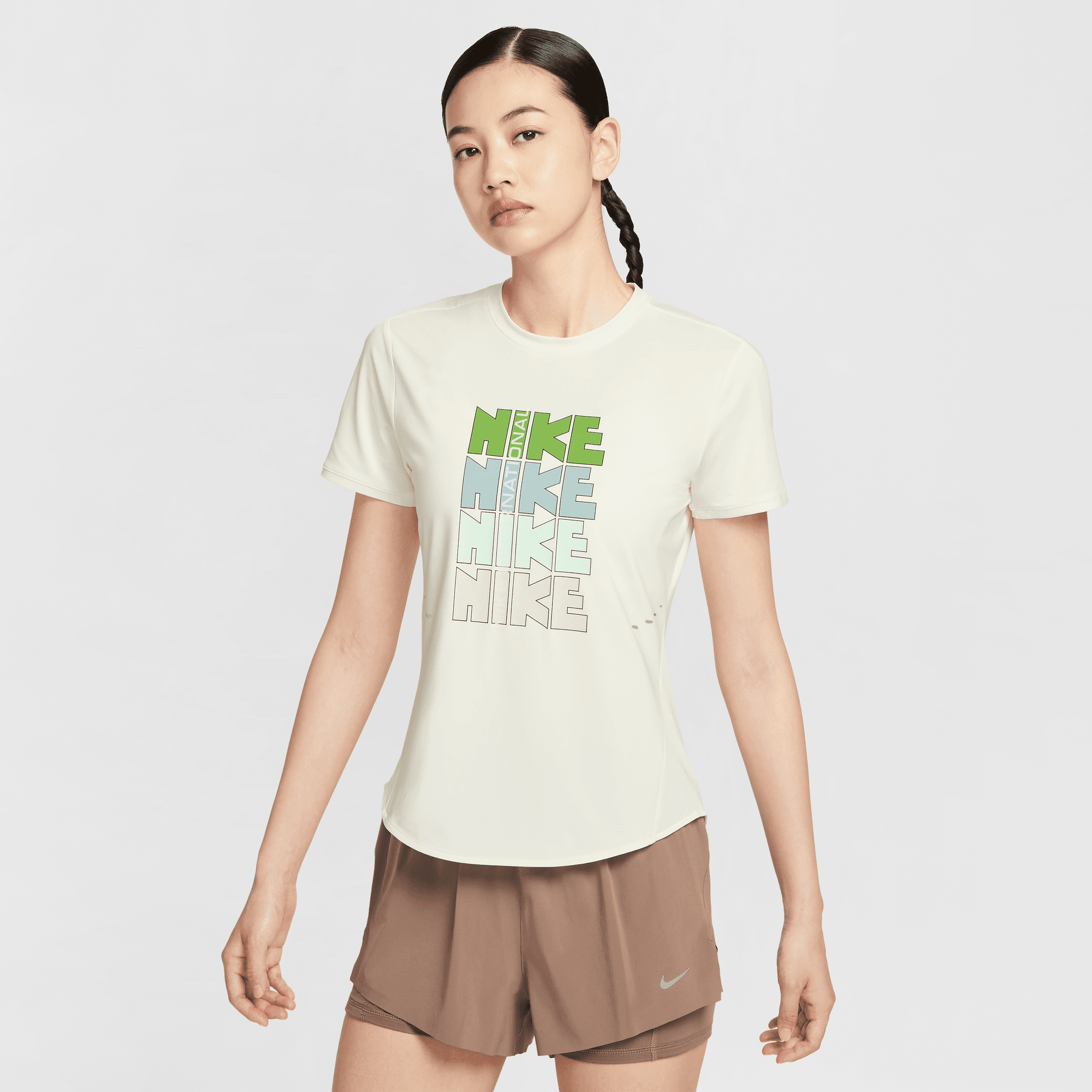 NIKE SWIFT WOMEN'S DRI-FIT SHORT-SLEEVE RUNNING TOP