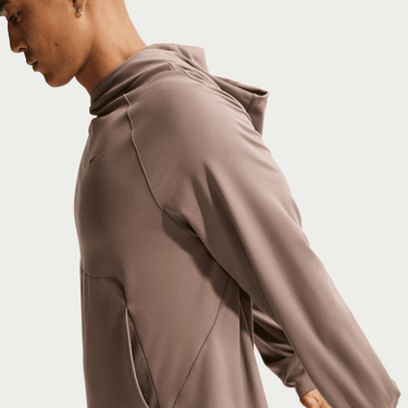 NIKE PRIMARY NANOKNIT MEN'S DRI-FIT UV PROTECTION PULLOVER PERFORMANCE HOODIE