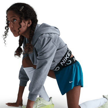 NIKE PRO BIG KIDS' (GIRLS') DRI-FIT 2-IN-1 SHORTS