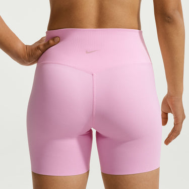 NIKE ZENVY WOMEN'S HIGH-WAISTED 5" BIKER SHORTS