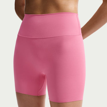 NIKE ZENVY WOMEN'S HIGH-WAISTED 5" BIKER SHORTS