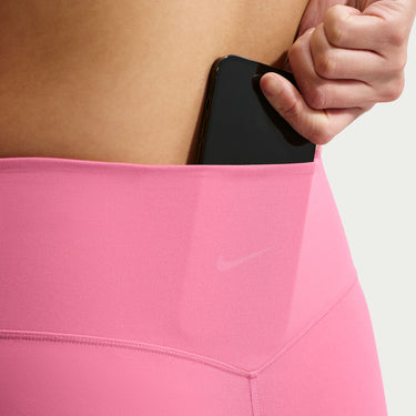 NIKE ZENVY WOMEN'S HIGH-WAISTED 5" BIKER SHORTS