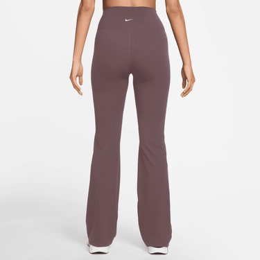 NIKE ZENVY WOMEN'S HIGH-WAISTED FLARED LEGGINGS WITH NO FRONT SEAM
