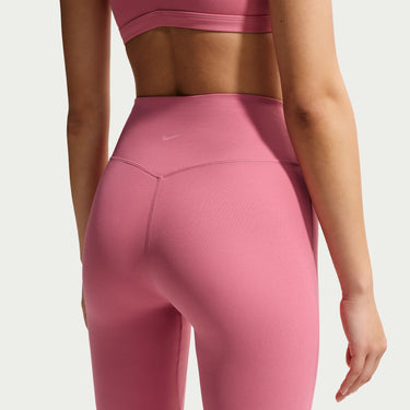 NIKE ZENVY WOMEN'S HIGH-WAISTED FLARED LEGGINGS WITH NO FRONT SEAM