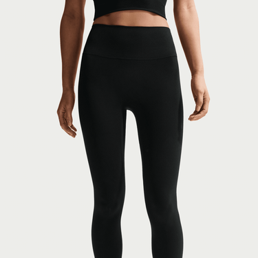 NIKE ZENVY WOMEN'S HIGH-WAISTED 7/8 LEGGINGS WITH NO FRONT SEAM
