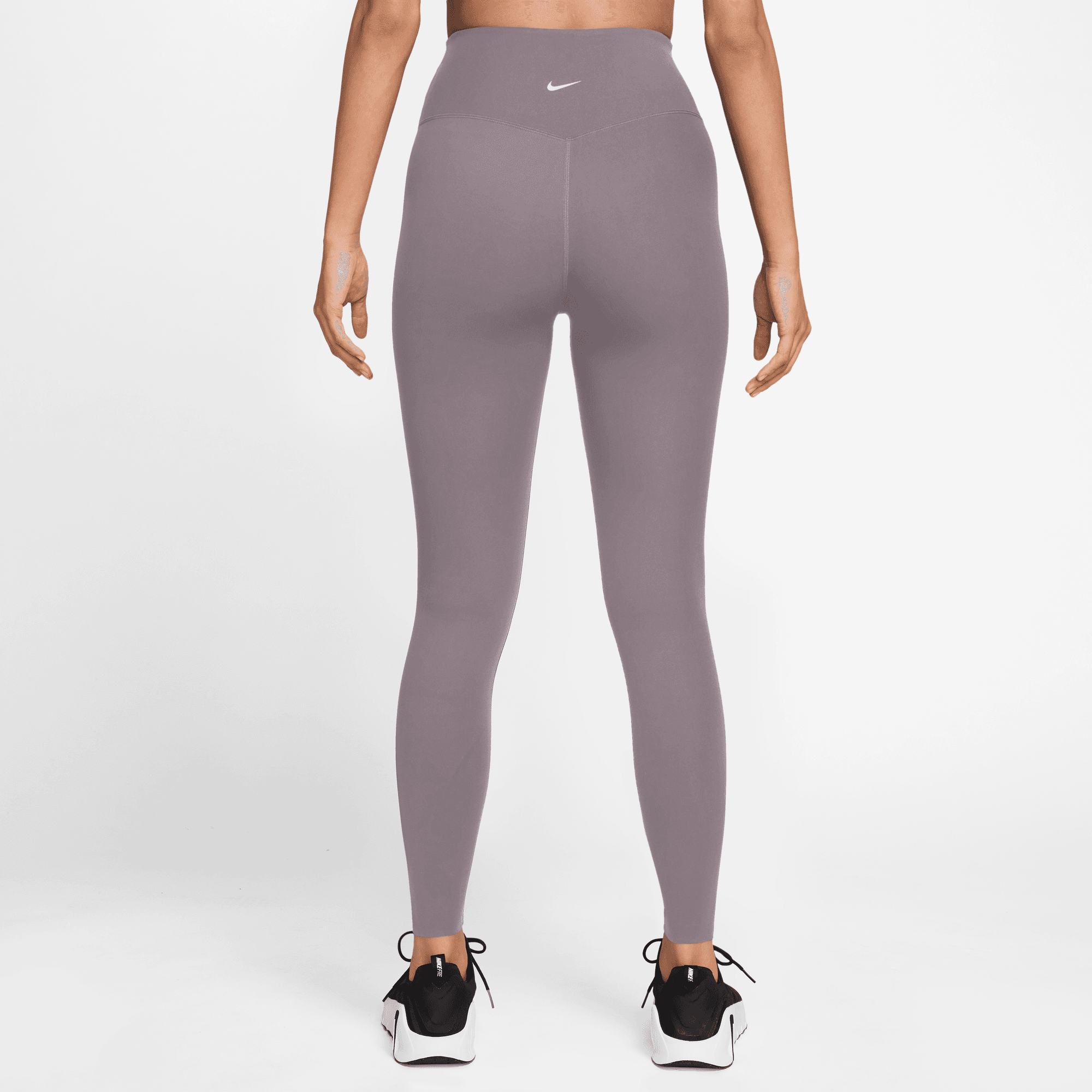 NIKE ZENVY WOMEN'S HIGH-WAISTED 7/8 LEGGINGS WITH NO FRONT SEAM