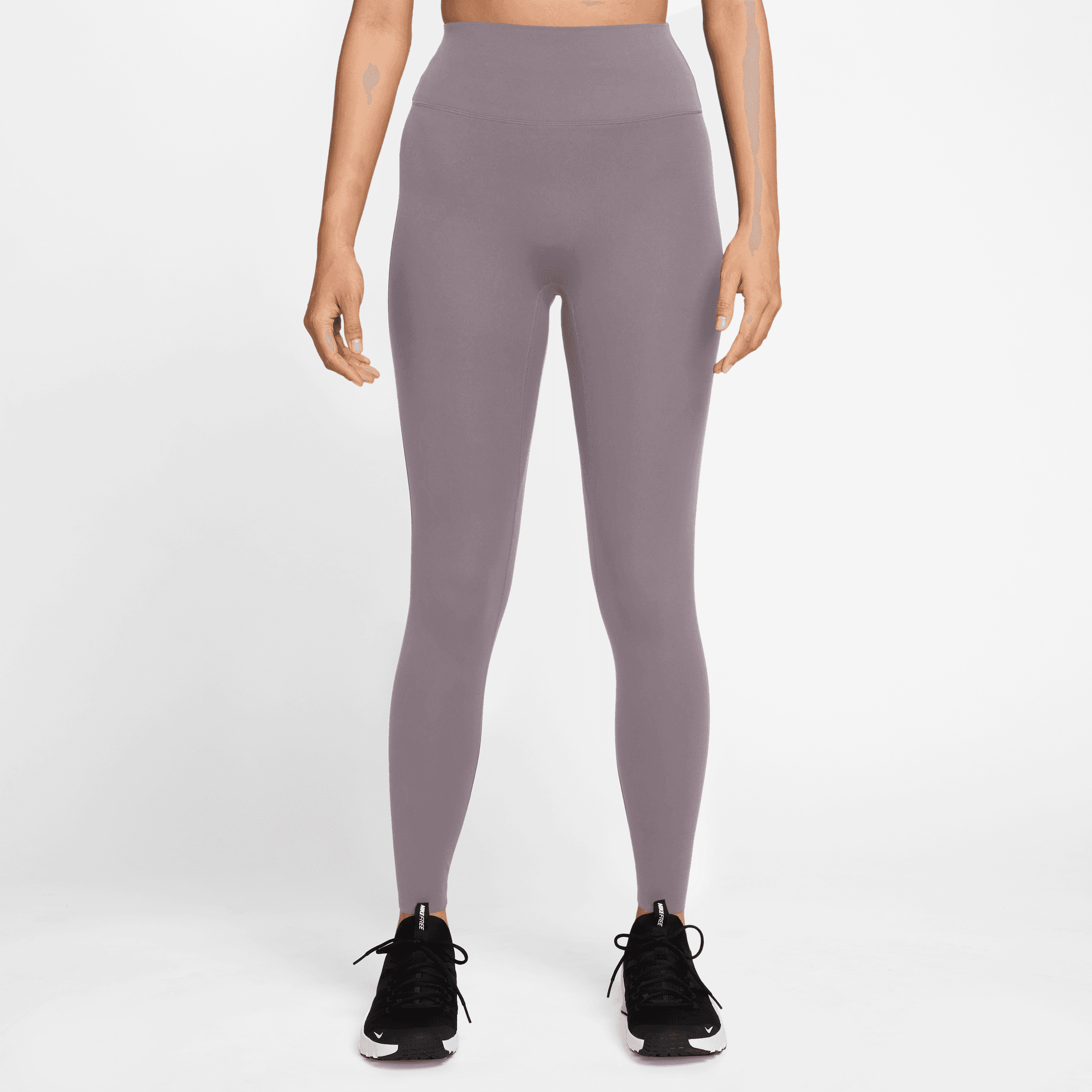 NIKE ZENVY WOMEN'S HIGH-WAISTED 7/8 LEGGINGS WITH NO FRONT SEAM