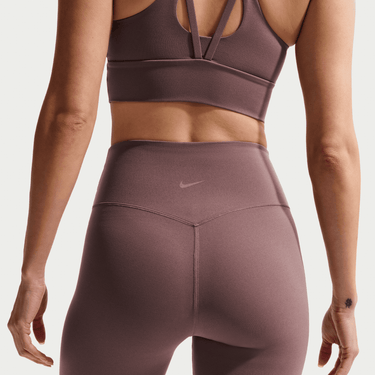 NIKE ZENVY WOMEN'S HIGH-WAISTED 7/8 LEGGINGS WITH NO FRONT SEAM