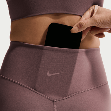 NIKE ZENVY WOMEN'S HIGH-WAISTED 7/8 LEGGINGS WITH NO FRONT SEAM