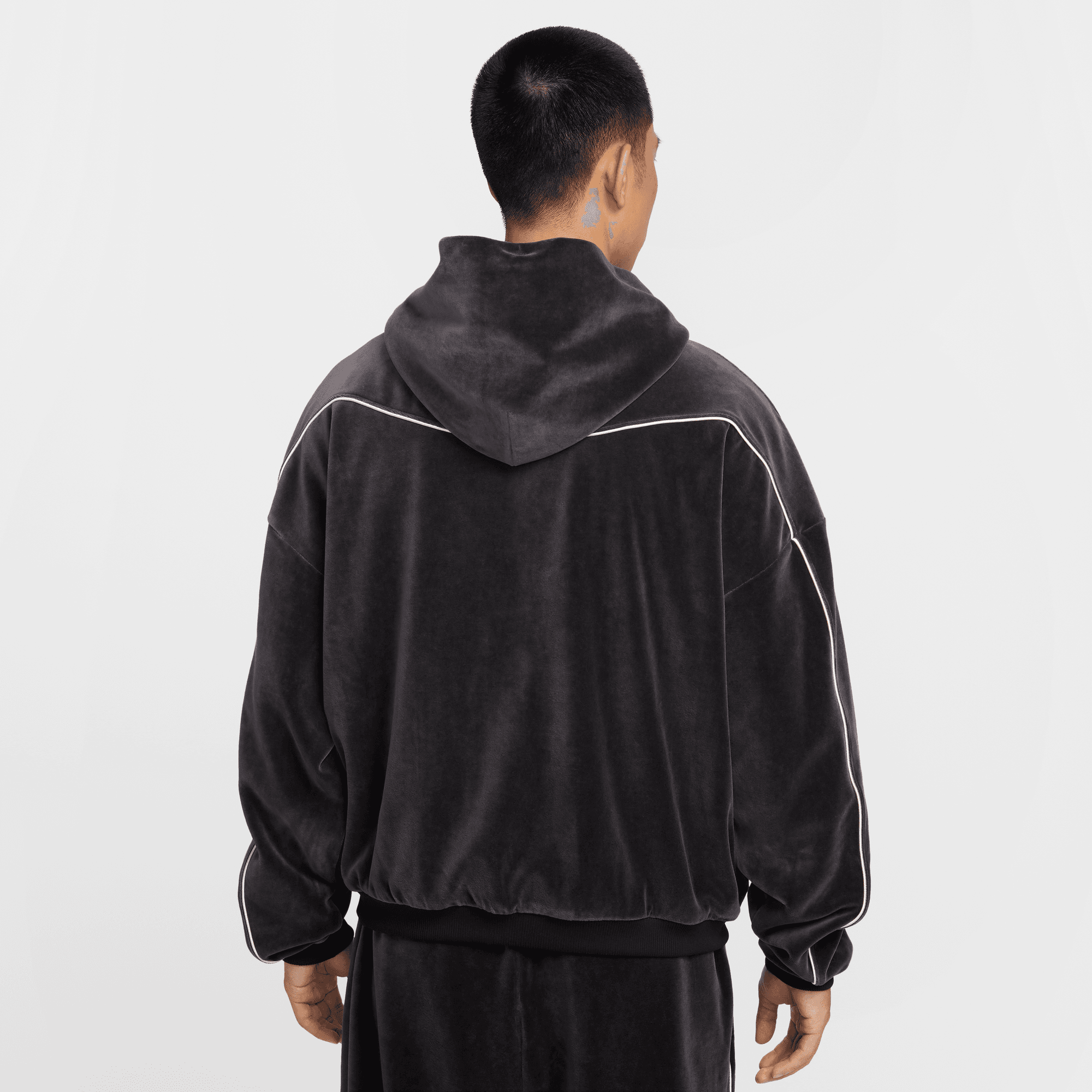 LEBRON MEN'S VELOUR FULL-ZIP BASKETBALL HOODIE