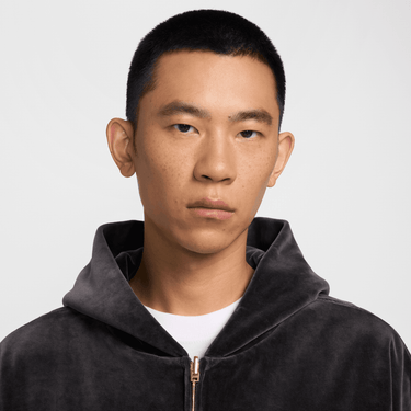 LEBRON MEN'S VELOUR FULL-ZIP BASKETBALL HOODIE