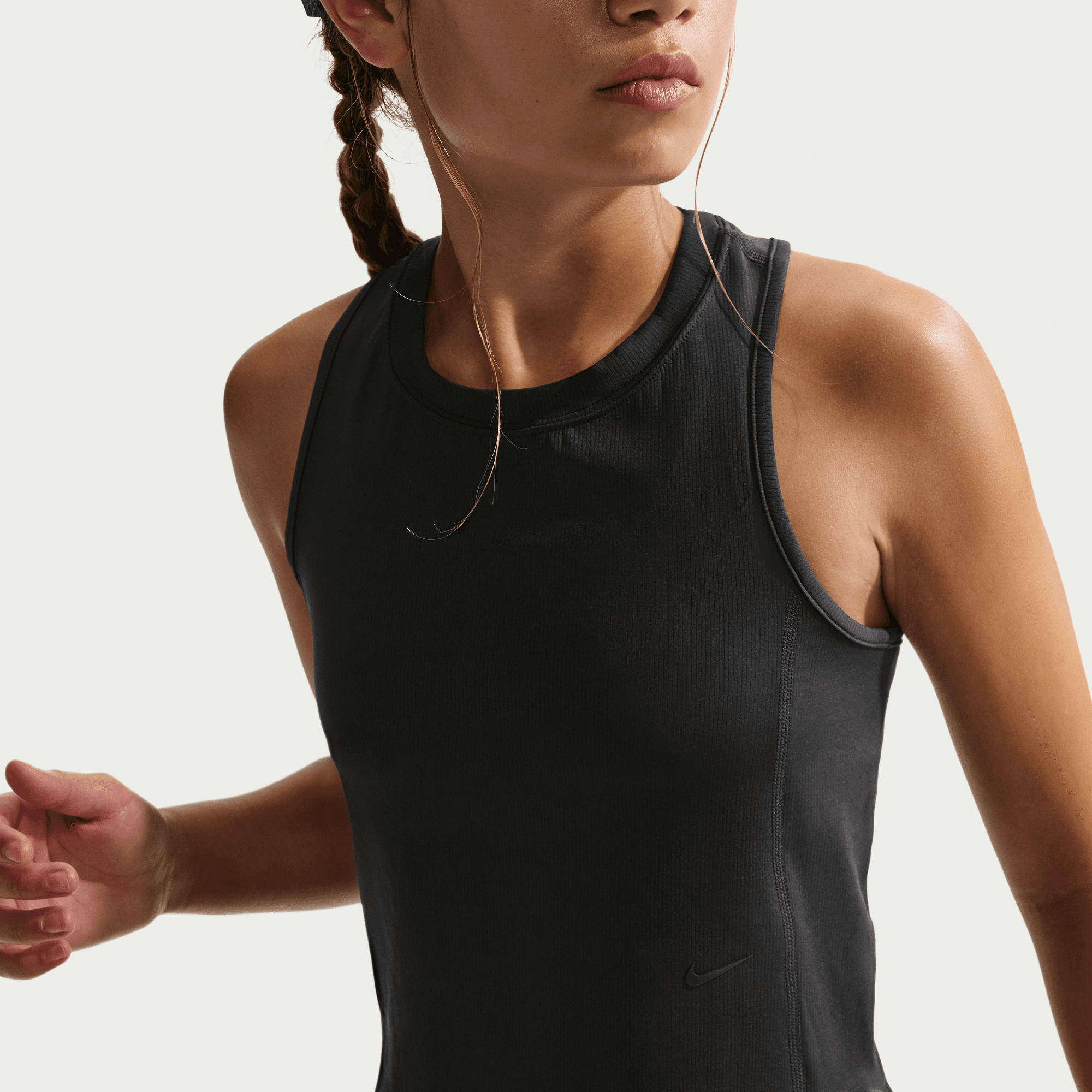 NIKE MAVN GIRLS' DRI-FIT KNIT TANK TOP