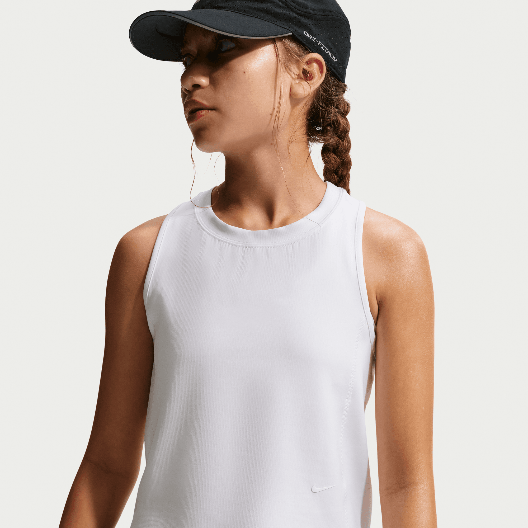 NIKE MAVN GIRLS' DRI-FIT KNIT TANK TOP