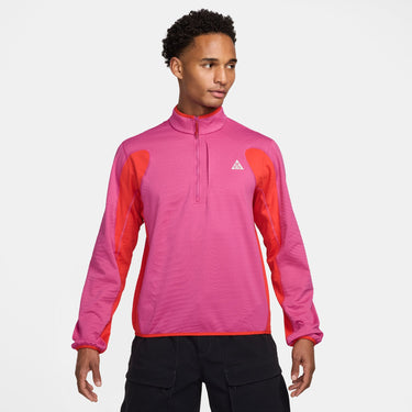 NIKE ACG "WOLF GRID" MEN'S THERMA-FIT 1/2-ZIP TOP