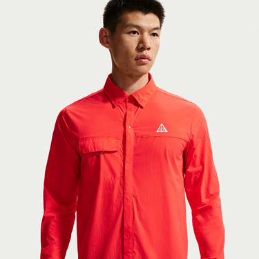 ACG "AIREEZ" MEN'S LONG-SLEEVE BUTTON-UP TRAIL RUNNING TOP