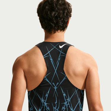 NIKE AEROSWIFT MEN'S DRI-FIT ADV PRINTED RUNNING SINGLET