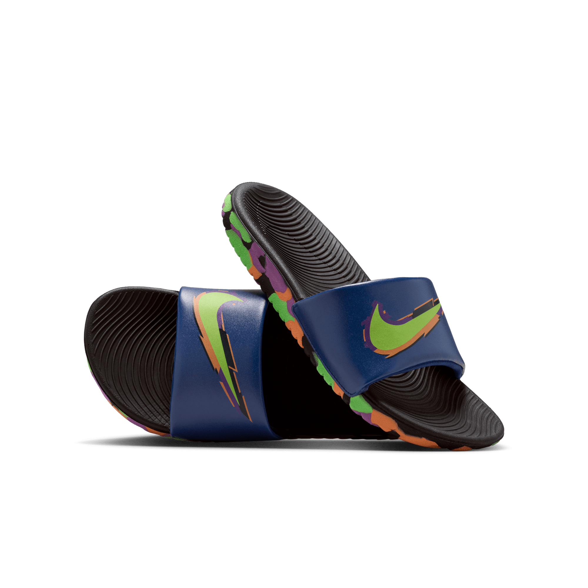 NIKE KAWA SE LITTLE/BIG KIDS' SLIDES