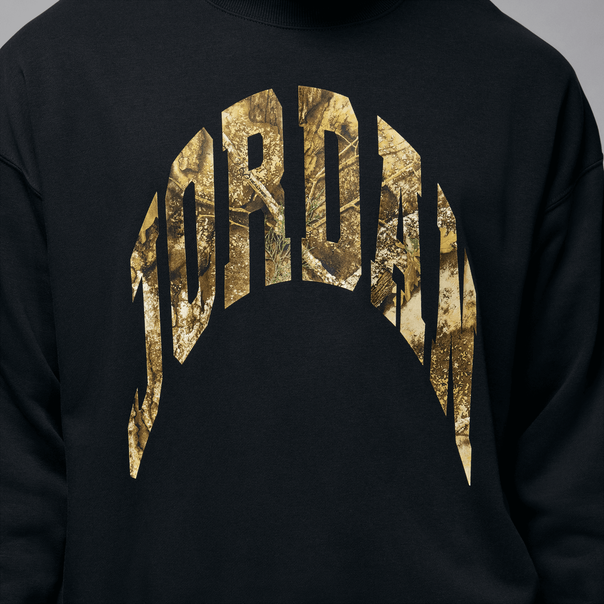 JORDAN BROOKLYN MEN'S FRENCH TERRY REALTREE CREW-NECK SWEAT SHIRT