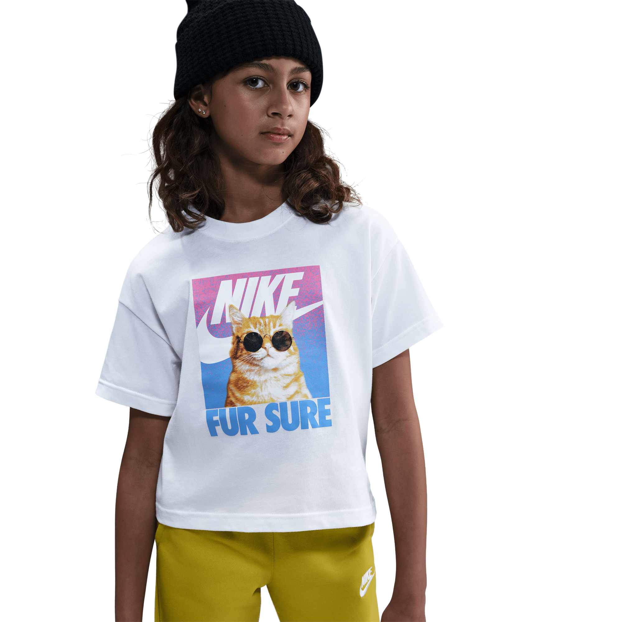 NIKE LFS BIG KIDS' (GIRLS') T-SHIRT