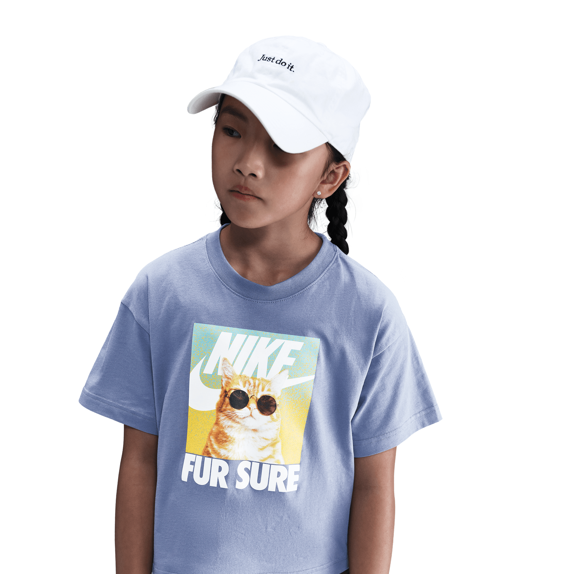 NIKE LFS BIG KIDS' (GIRLS') T-SHIRT