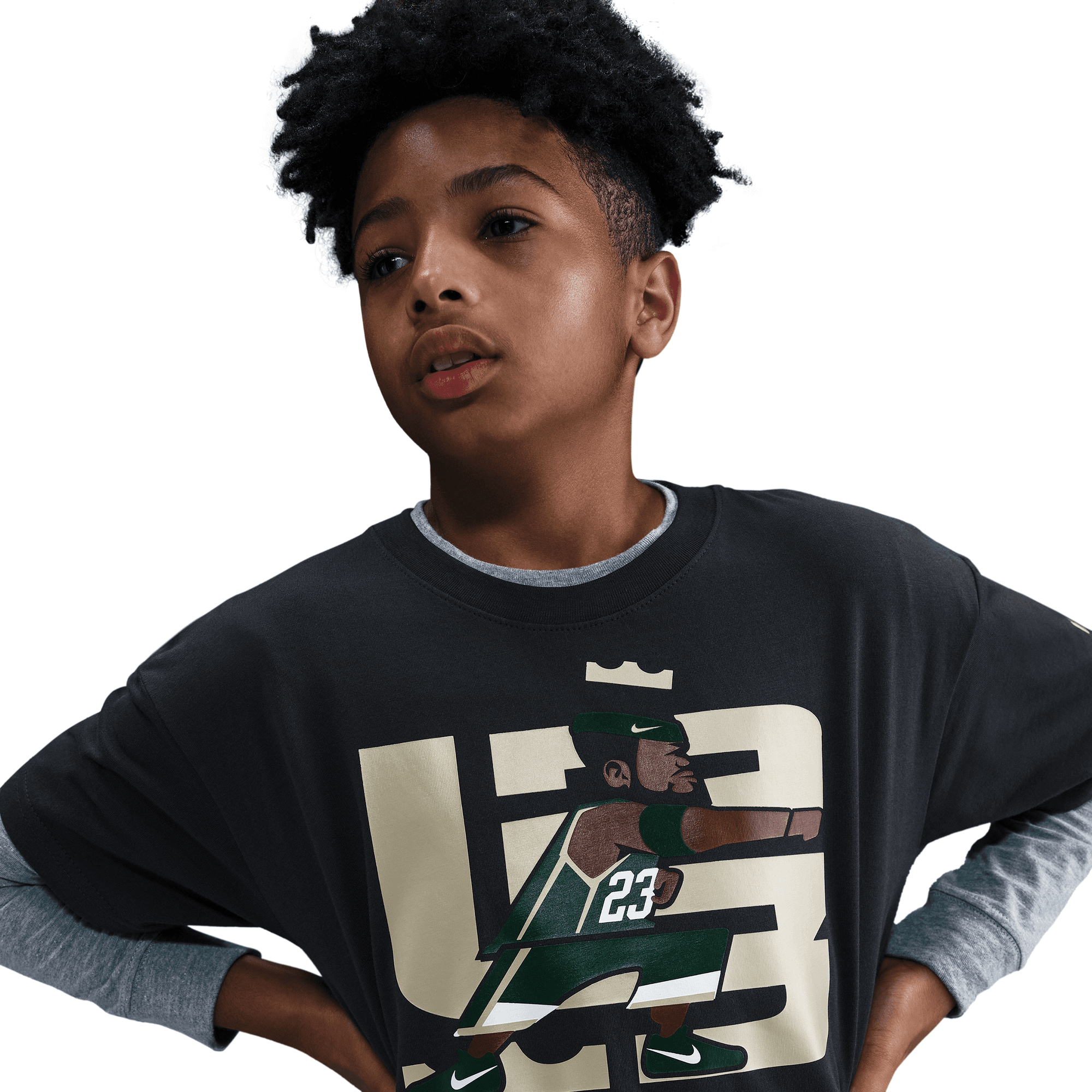 LEBRON JAMES BIG KIDS' MAX90 T-SHIRT