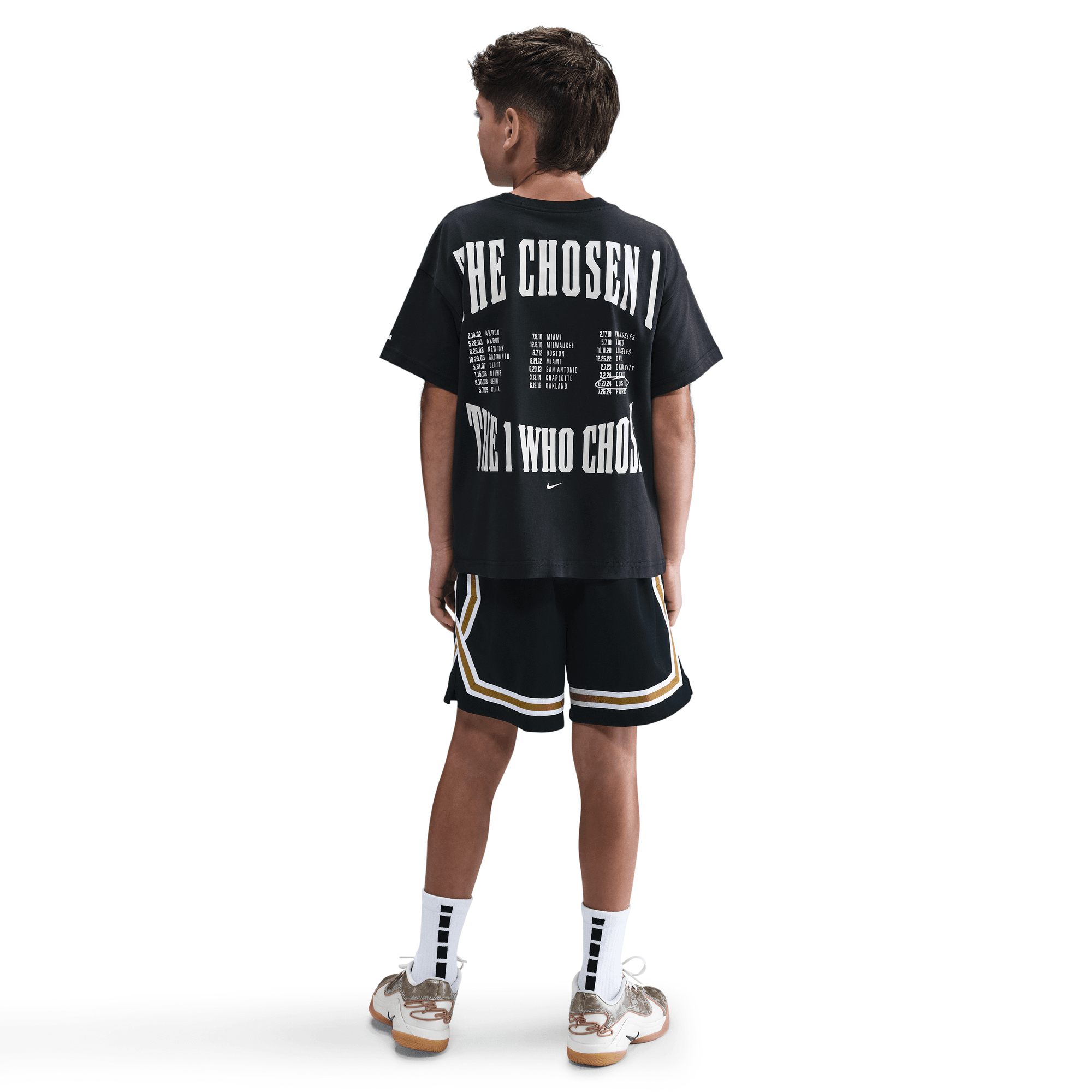 LEBRON "CHOSEN ONE" BIG KIDS' MAX90 BASKETBALL T-SHIRT