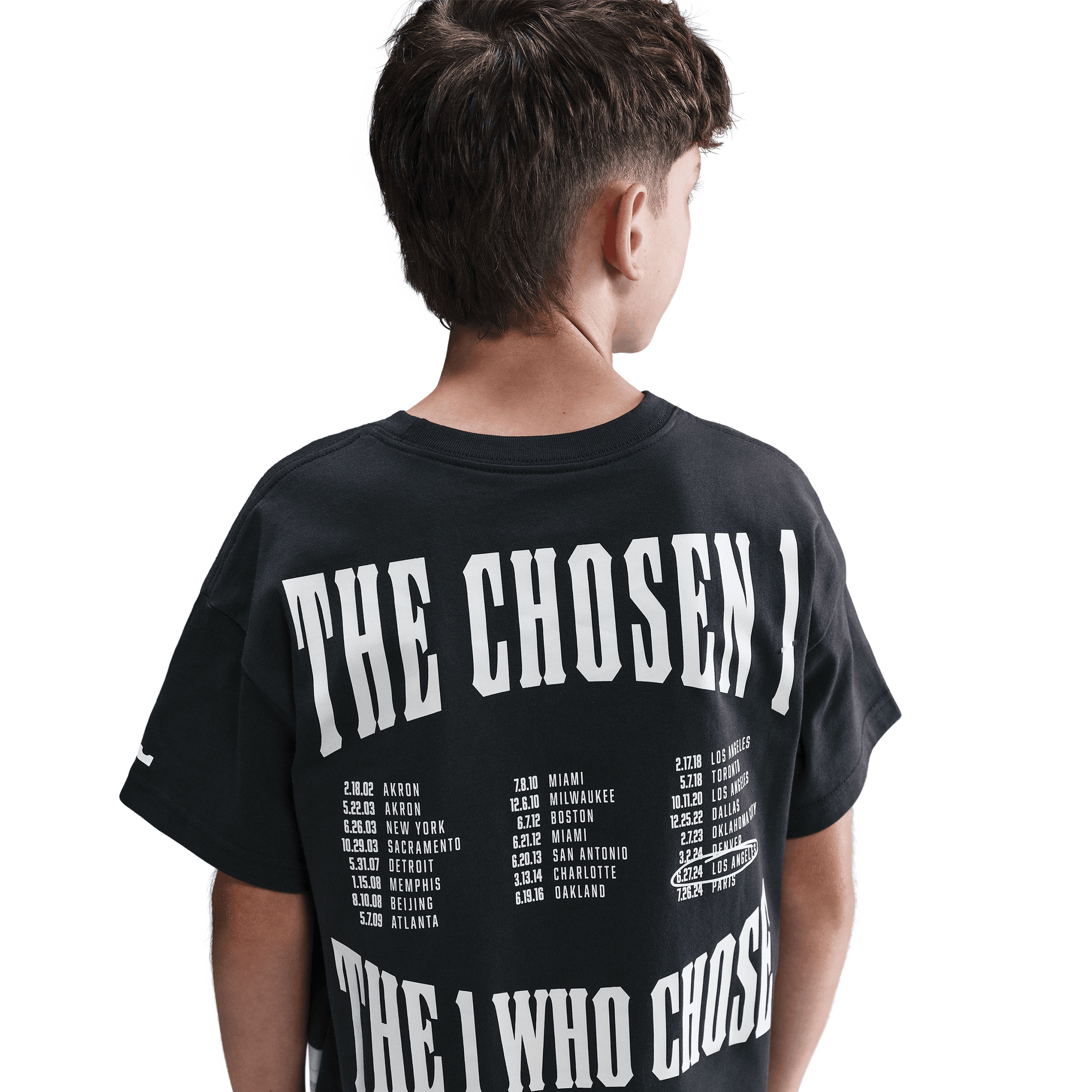 LEBRON "CHOSEN ONE" BIG KIDS' MAX90 BASKETBALL T-SHIRT