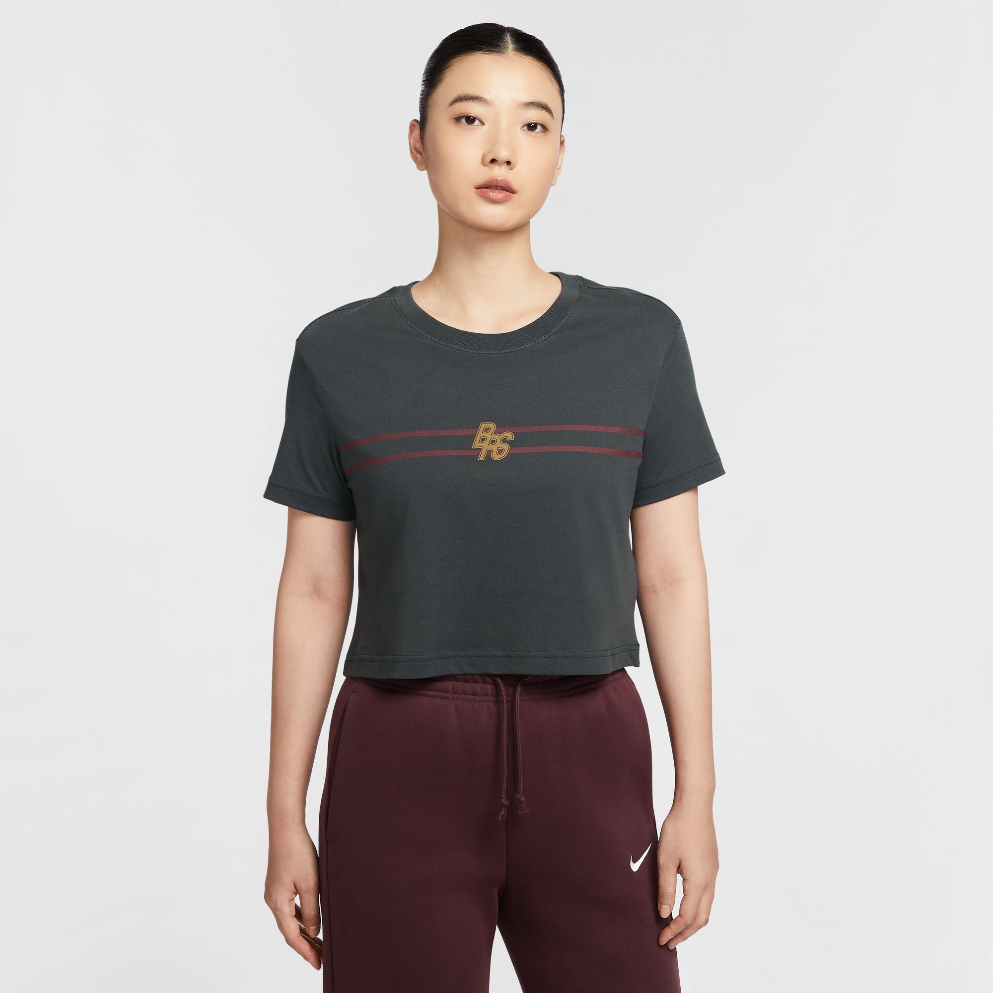NIKE SPORTSWEAR CLUB WOMEN'S LOOSE CROPPED T-SHIRT