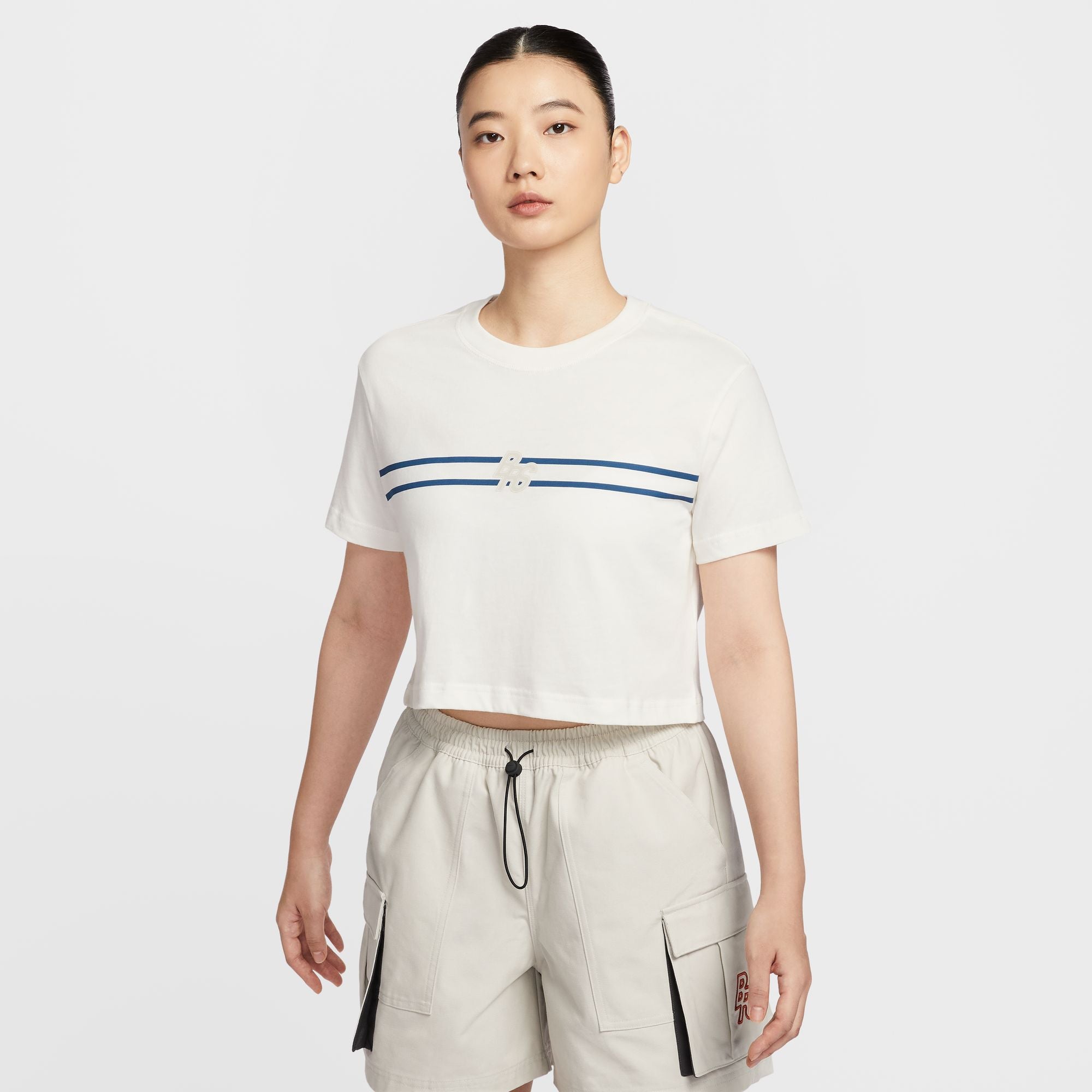 NIKE SPORTSWEAR CLUB WOMEN'S LOOSE CROPPED T-SHIRT
