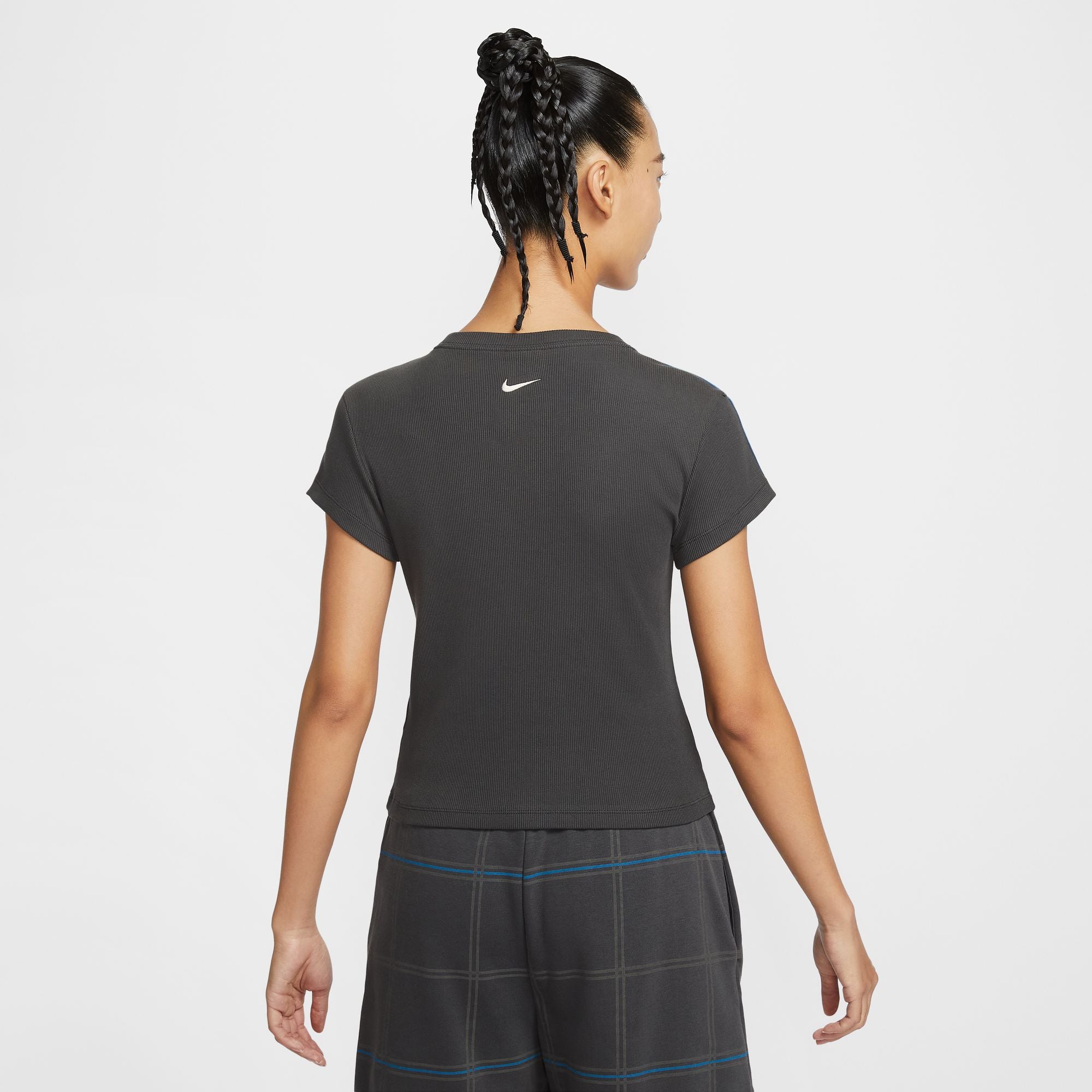 NIKE SPORTSWEAR WOMEN'S TIGHT RIBBED T-SHIRT