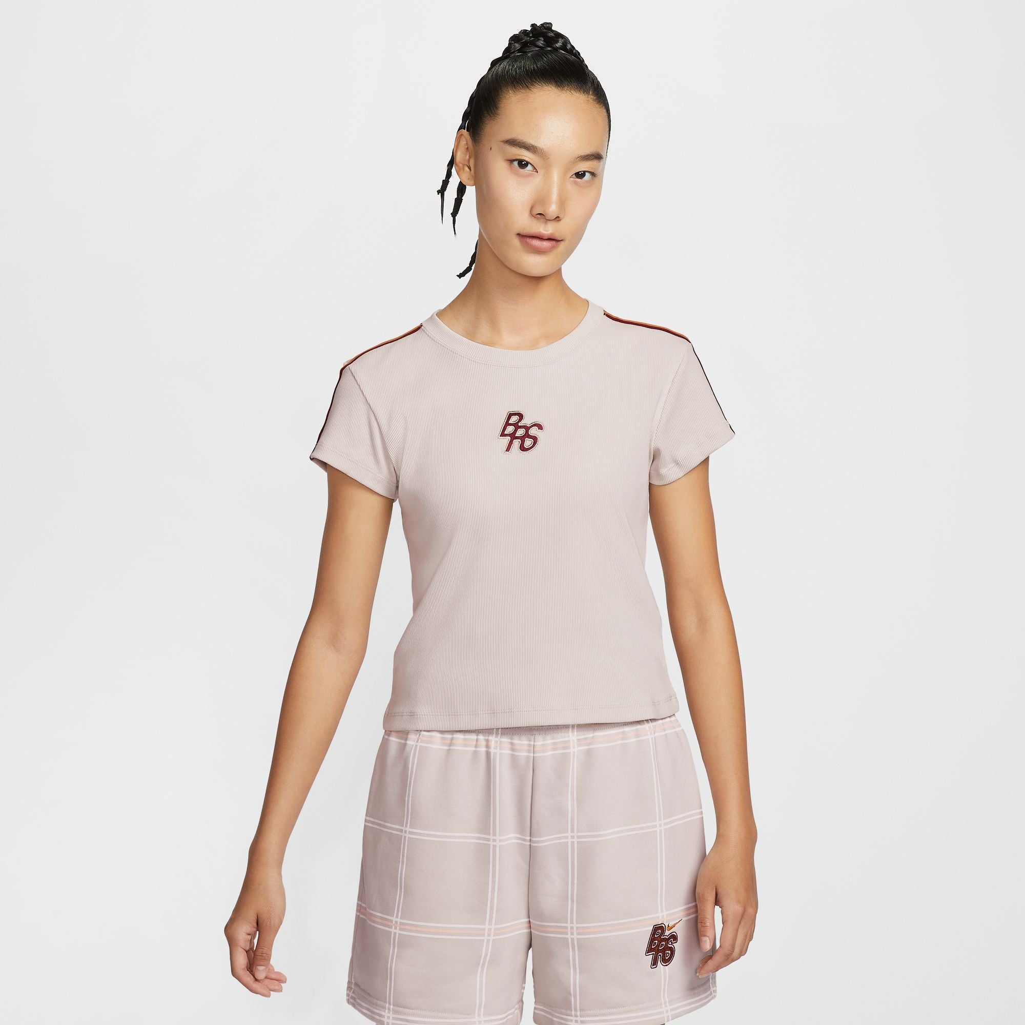 NIKE SPORTSWEAR WOMEN'S TIGHT RIBBED T-SHIRT