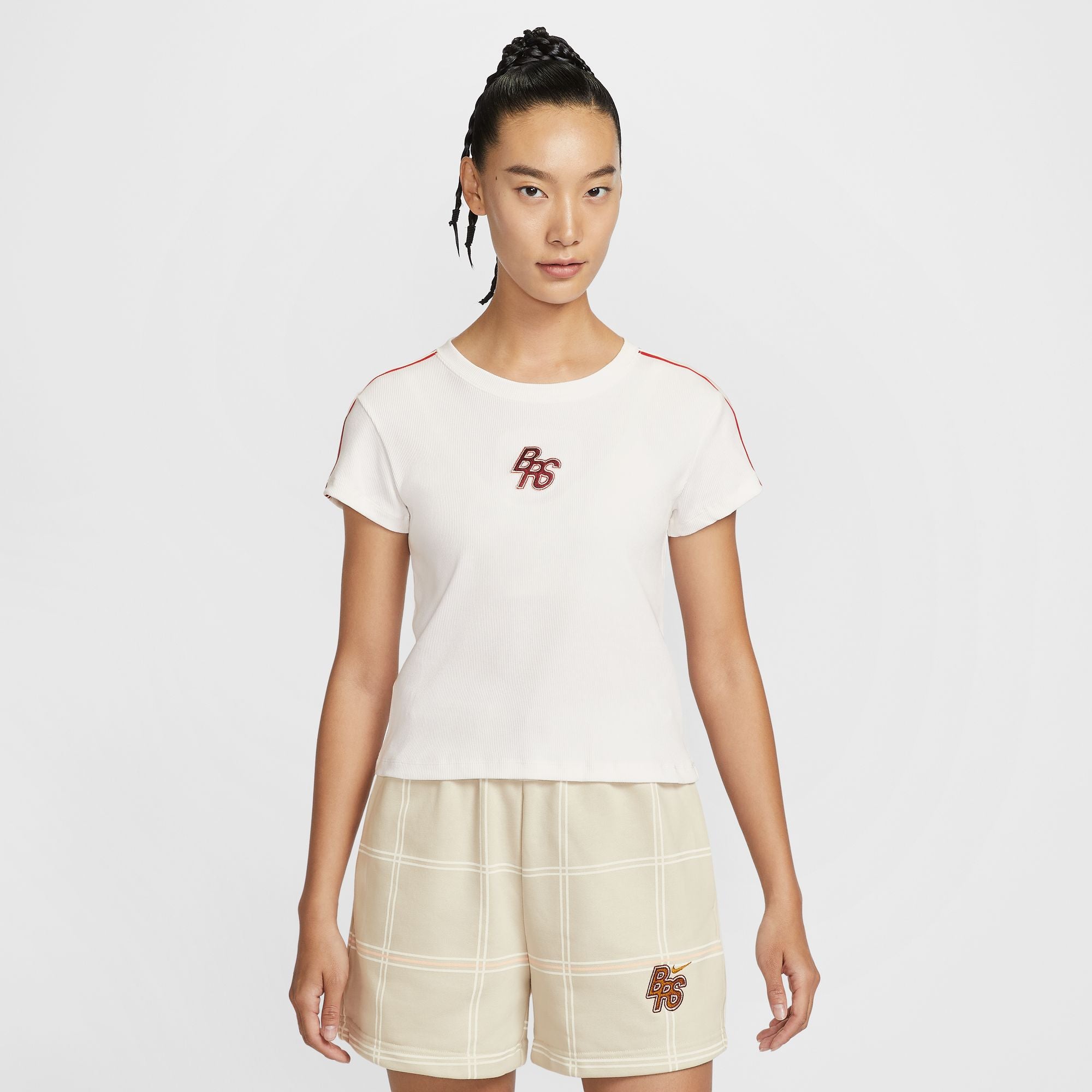 NIKE SPORTSWEAR WOMEN'S TIGHT RIBBED T-SHIRT